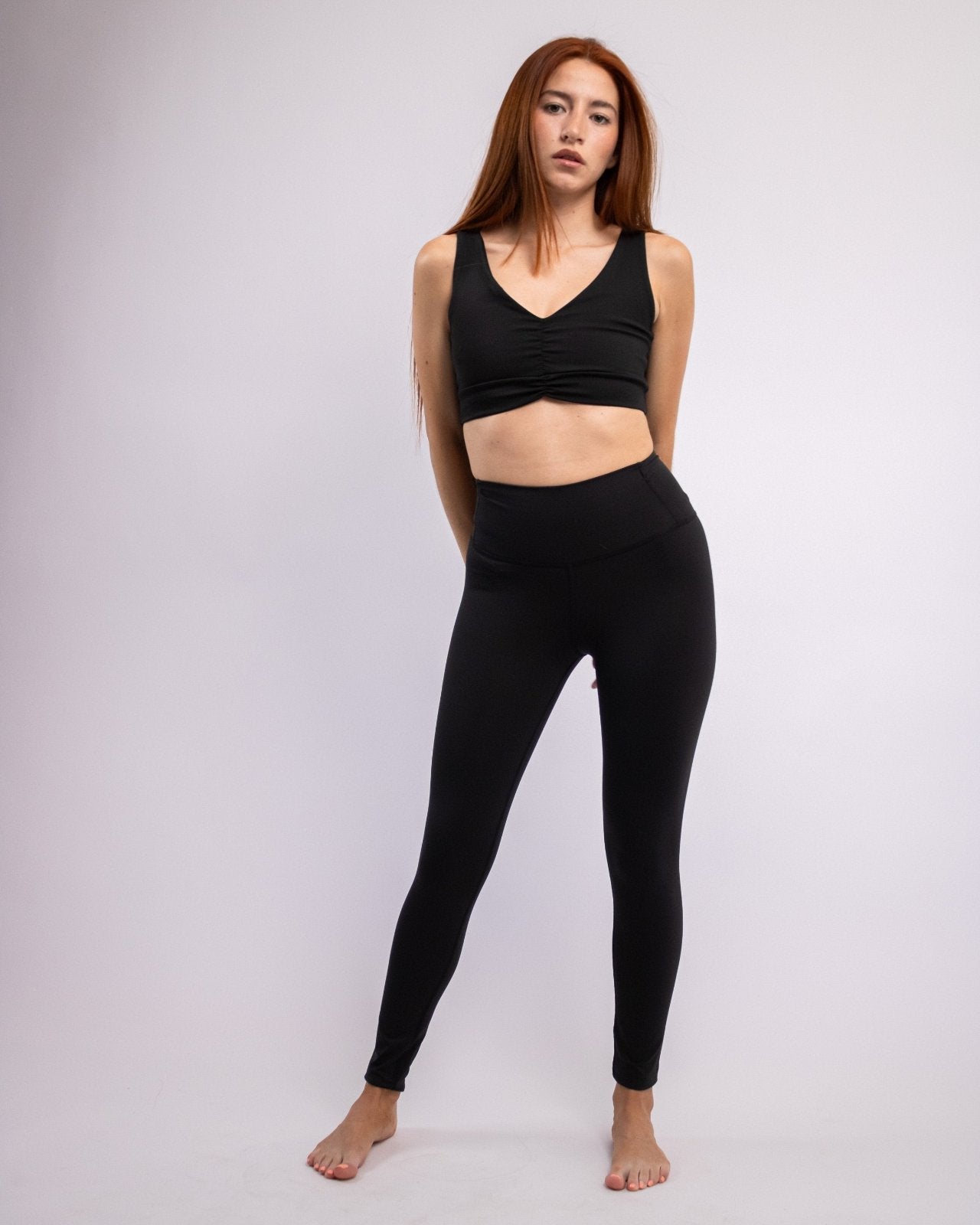 The V Control Scrunch Top