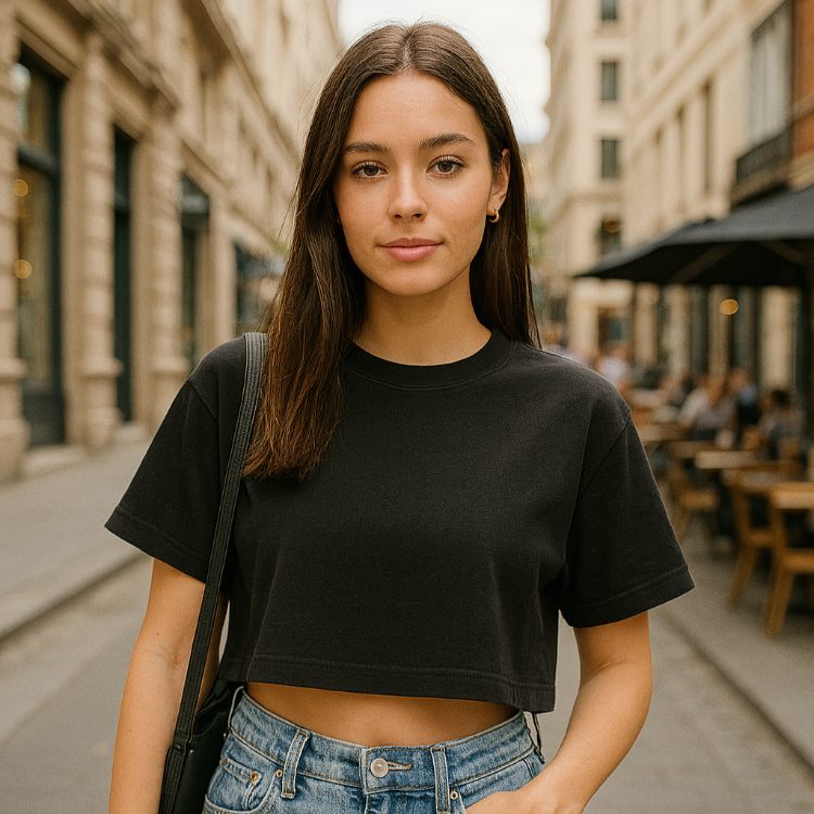 The Oversize Crop T-Shirt
