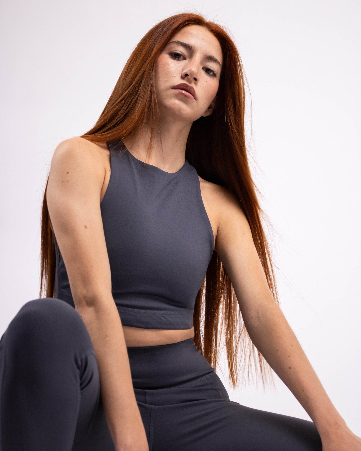 The Hight Neck Crop Top