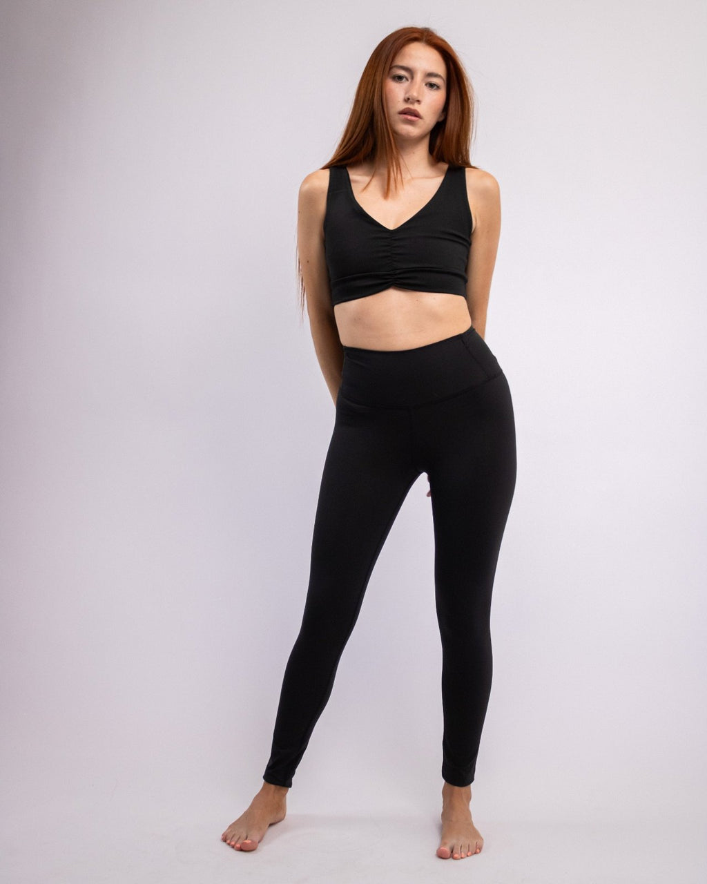 The V Control Scrunch Top